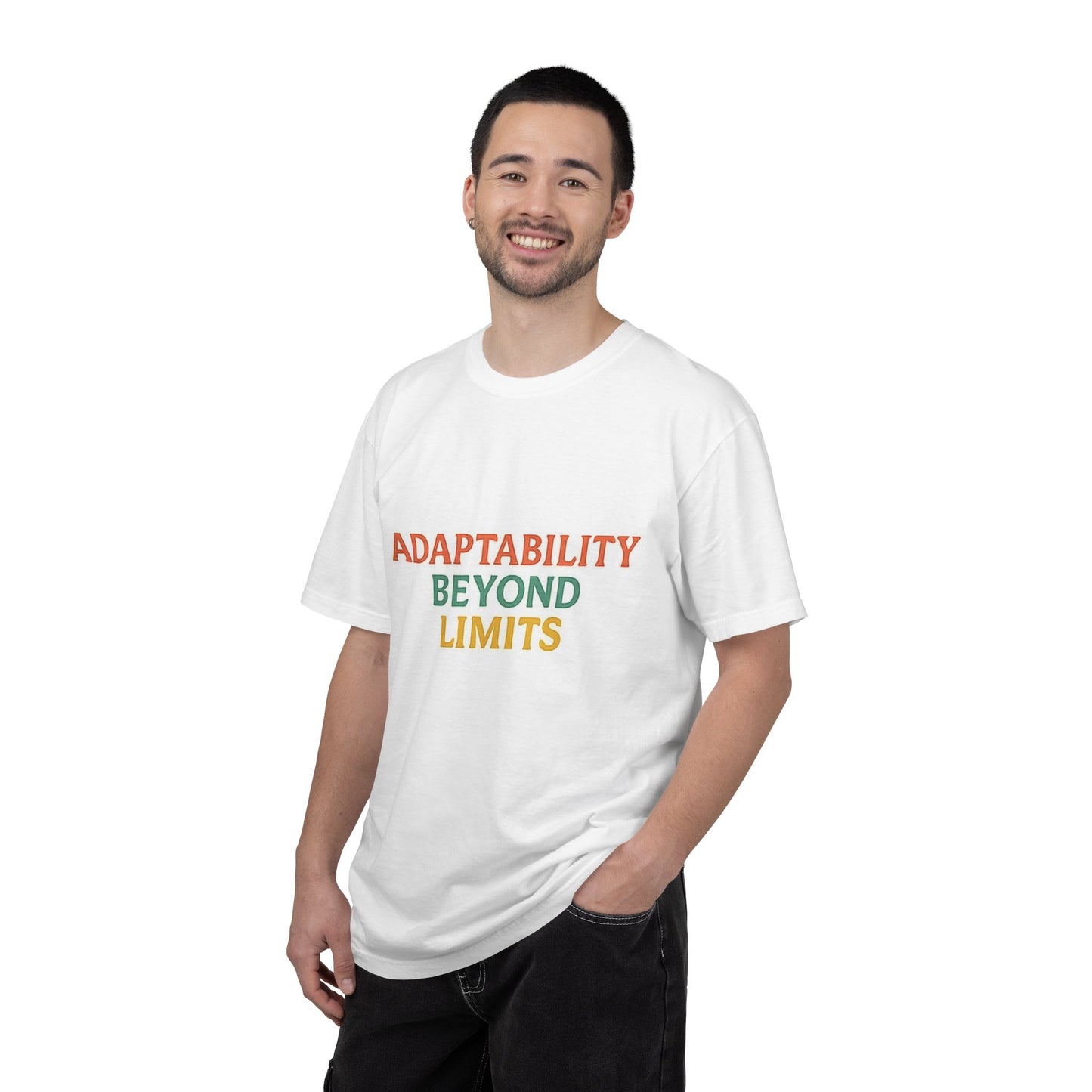 Adaptability Beyond Limits T-Shirt — Motivational Graphic Tee