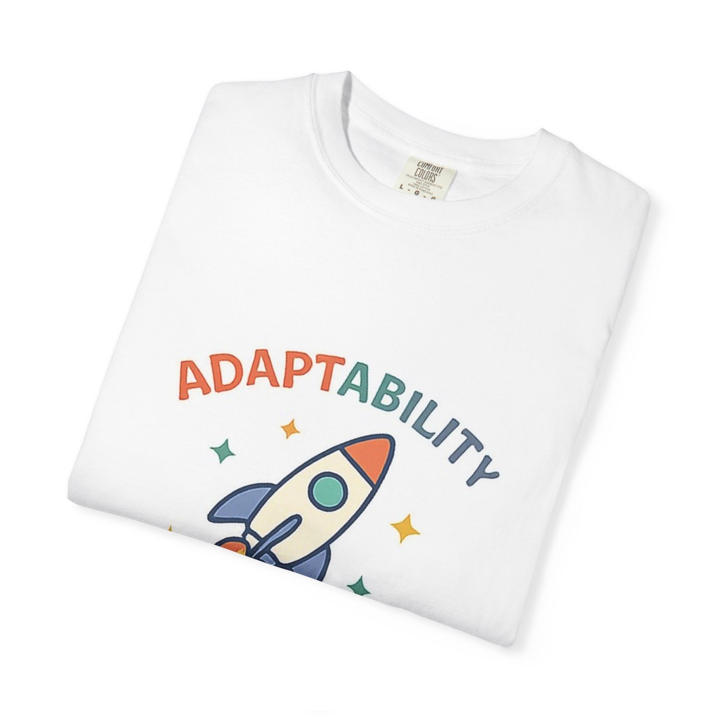 Adaptability Rocket Tee | Garment-Dyed Unisex Shirt