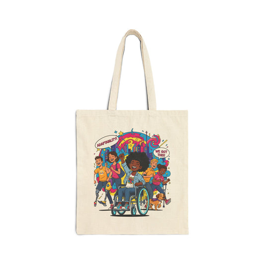 Tote Bag — Disability Pride Parade Design ("We Got This")